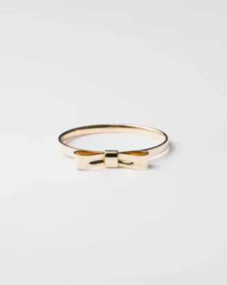 Brazalete Eternal Gold Bow – Oro amarillo
