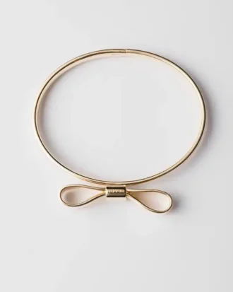 Brazalete Eternal Gold Bow – Oro amarillo