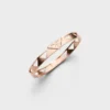 Brazalete rígido con corte en oro eterno en oro rosa Brazalete rígido con corte en oro eterno en oro rosa