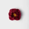 Broche de flor de Radzimir y metal Broche de flor de Radzimir y metal