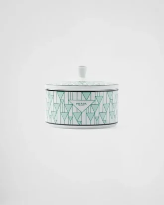 Caja de porcelana – Verde Viena