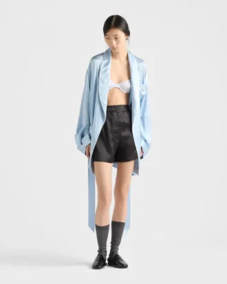 Calzoncillos cortos de satén de estilo vintage