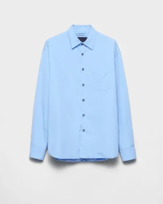 Camisa acolchada de algodón