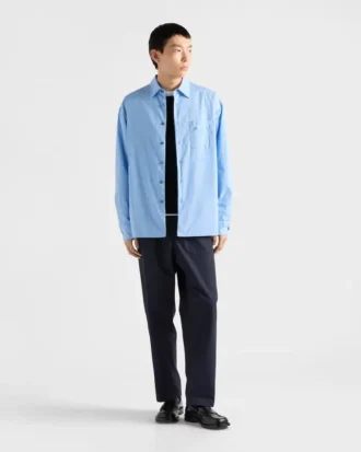 Camisa acolchada de algodón