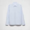 Camisa de algodón con cremallera Camisa de algodón con cremallera