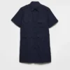 Camisa de algodón de manga corta