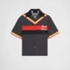 Camisa de algodón de manga corta