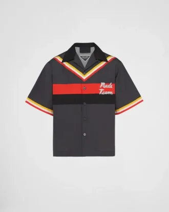 Camisa de algodón de manga corta