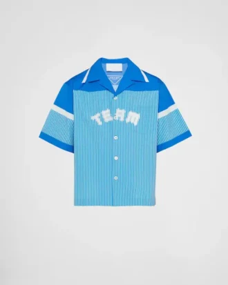 Camisa de algodón de manga corta