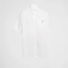 Camisa de algodón de manga corta