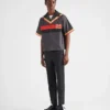 Camisa de algodón de manga corta