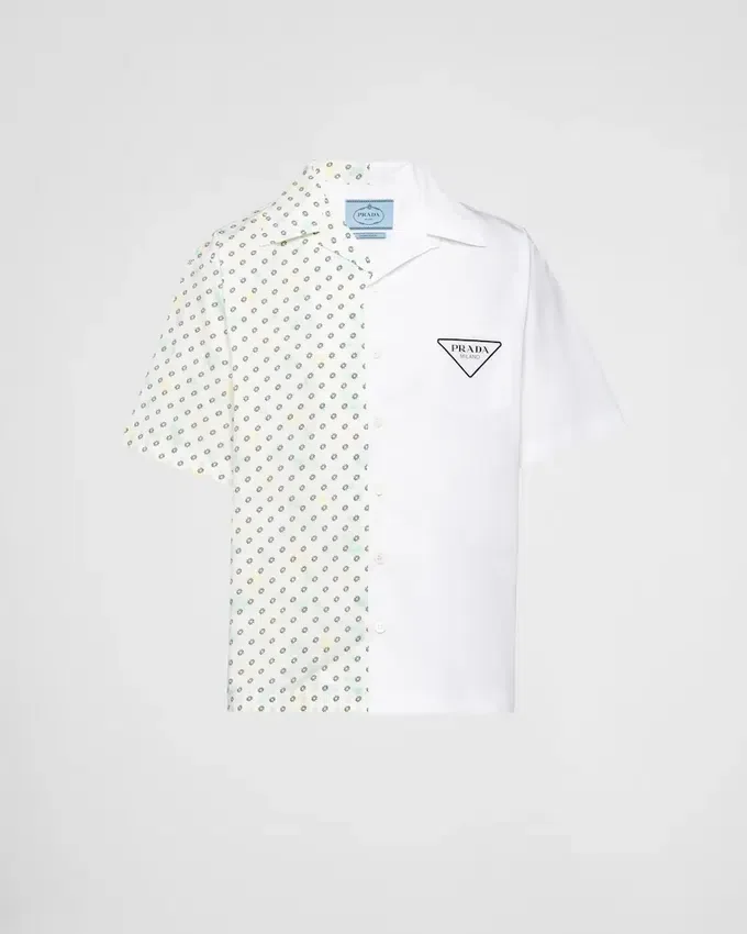 Camisa de algodón Double Match Camisa de algodón Double Match