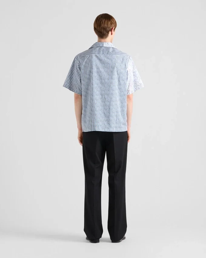 Camisa de algodón Double Match Camisa de algodón Double Match