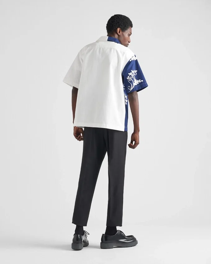 Camisa de algodón Double Match Camisa de algodón Double Match
