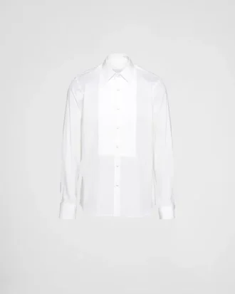 Camisa de algodón elástico