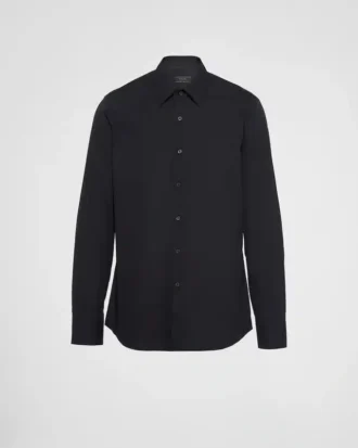 Camisa de algodón elástico