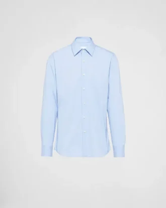 Camisa de algodón elástico