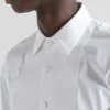 Camisa de algodón elástico Camisa de algodón elástico