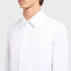 Camisa de algodón elástico Camisa de algodón elástico
