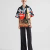 Camisa de algodón estampada Timecapsule Camisa de algodón estampada Timecapsule