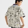 Camisa de algodón estampada Timecapsule Camisa de algodón estampada Timecapsule