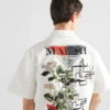 Camisa de algodón estampada Timecapsule Camisa de algodón estampada Timecapsule