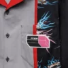 Camisa de algodón estampada Timecapsule Camisa de algodón estampada Timecapsule