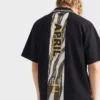 Camisa de algodón estampada Timecapsule con tachuelas