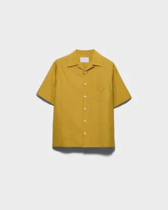 Camisa de bolos de algodón Camisa de bolos de algodón