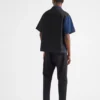 Camisa de denim Double Match Camisa de denim Double Match