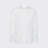Camisa de esmoquin de popelín elástico Camisa de esmoquin de popelín elástico