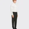 Camisa de esmoquin de popelín elástico Camisa de esmoquin de popelín elástico