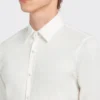 Camisa de esmoquin de popelín elástico Camisa de esmoquin de popelín elástico