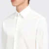 Camisa de esmoquin de popelín elástico Camisa de esmoquin de popelín elástico