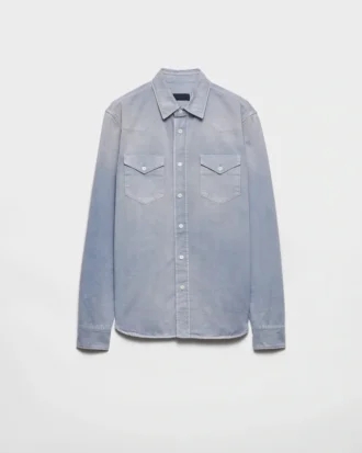 Camisa de gabardina