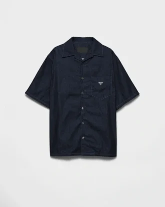 Camisa de golf de denim