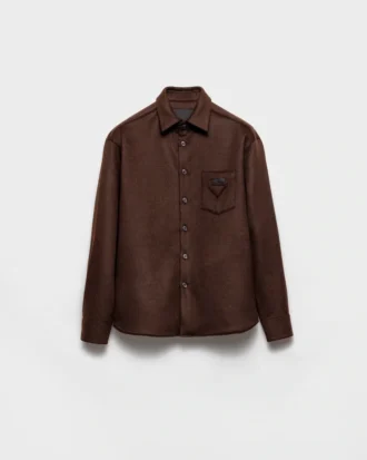 Camisa de lana y cachemira