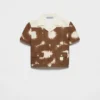 Camisa de lona estampada