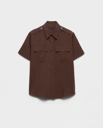 Camisa de manga corta de tejido técnico