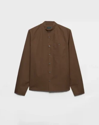 Camisa de mezcla de algodón