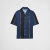 Camisa de mezclilla a rayas Double Match Camisa de mezclilla a rayas Double Match