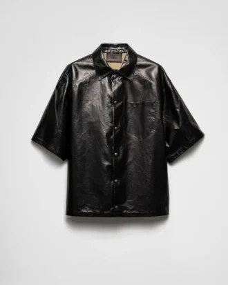 Camisa de napa y tela