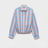 Camisa de popelín a cuadros