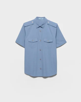 Camisa de popelín de algodón
