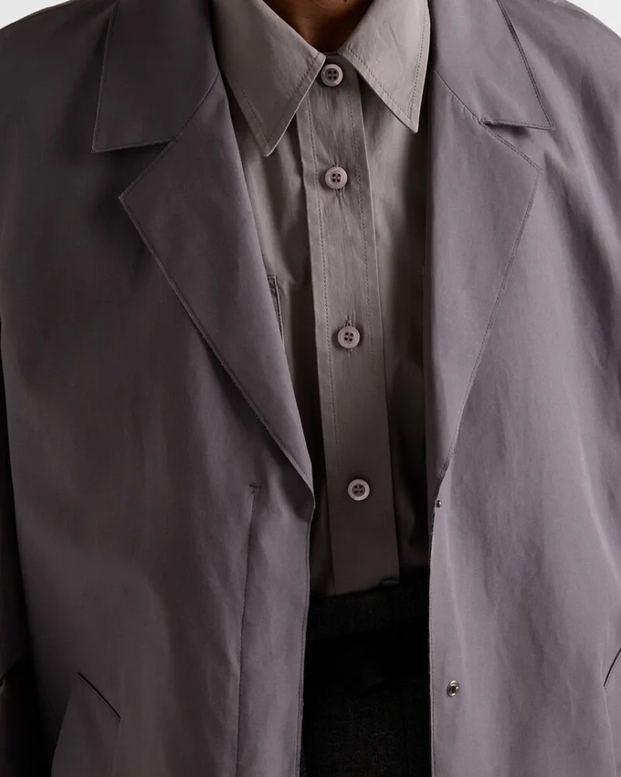 Camisa de popelín de manga corta Camisa de popelín de manga corta