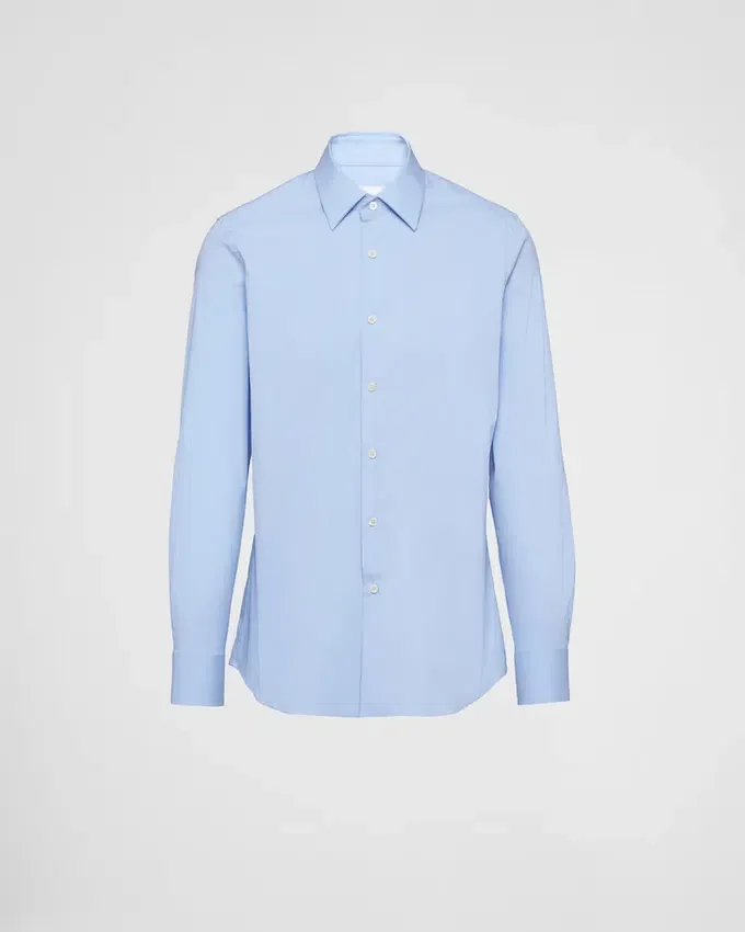 Camisa de popelín elástico Camisa de popelín elástico