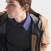 Camisa de sarga de algodón