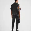 Camisa de sarga de seda Double Match