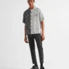 Camisa de seda Double Match