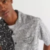 Camisa de seda Double Match